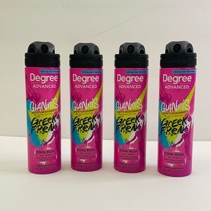 Degree Men Advanced Cool Rush Dry Spray Deodorant Bundle. New.!